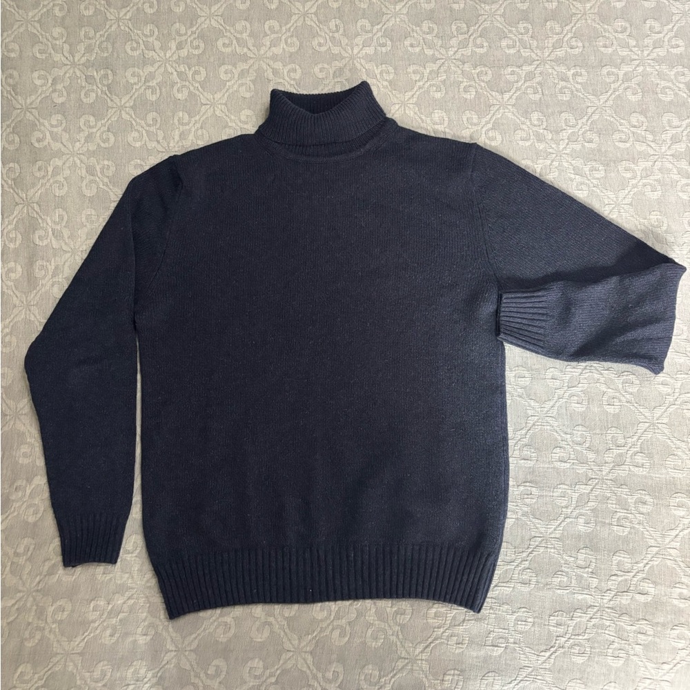 Zara Man Dark Blue Knitwear